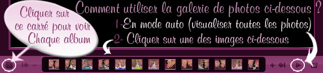 infos utilisation galerie